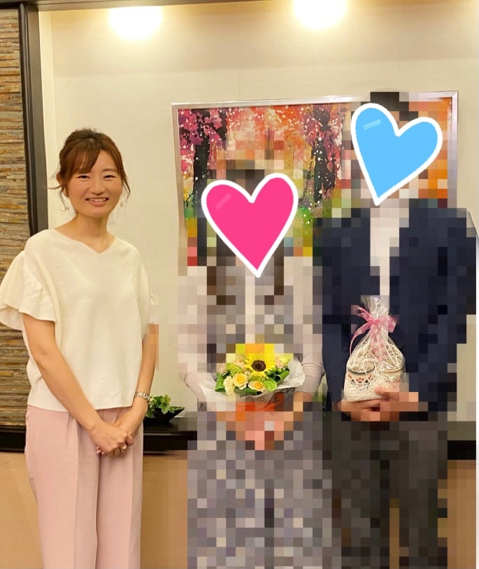 【お祝い会♡】30代前半女性ご成婚♡