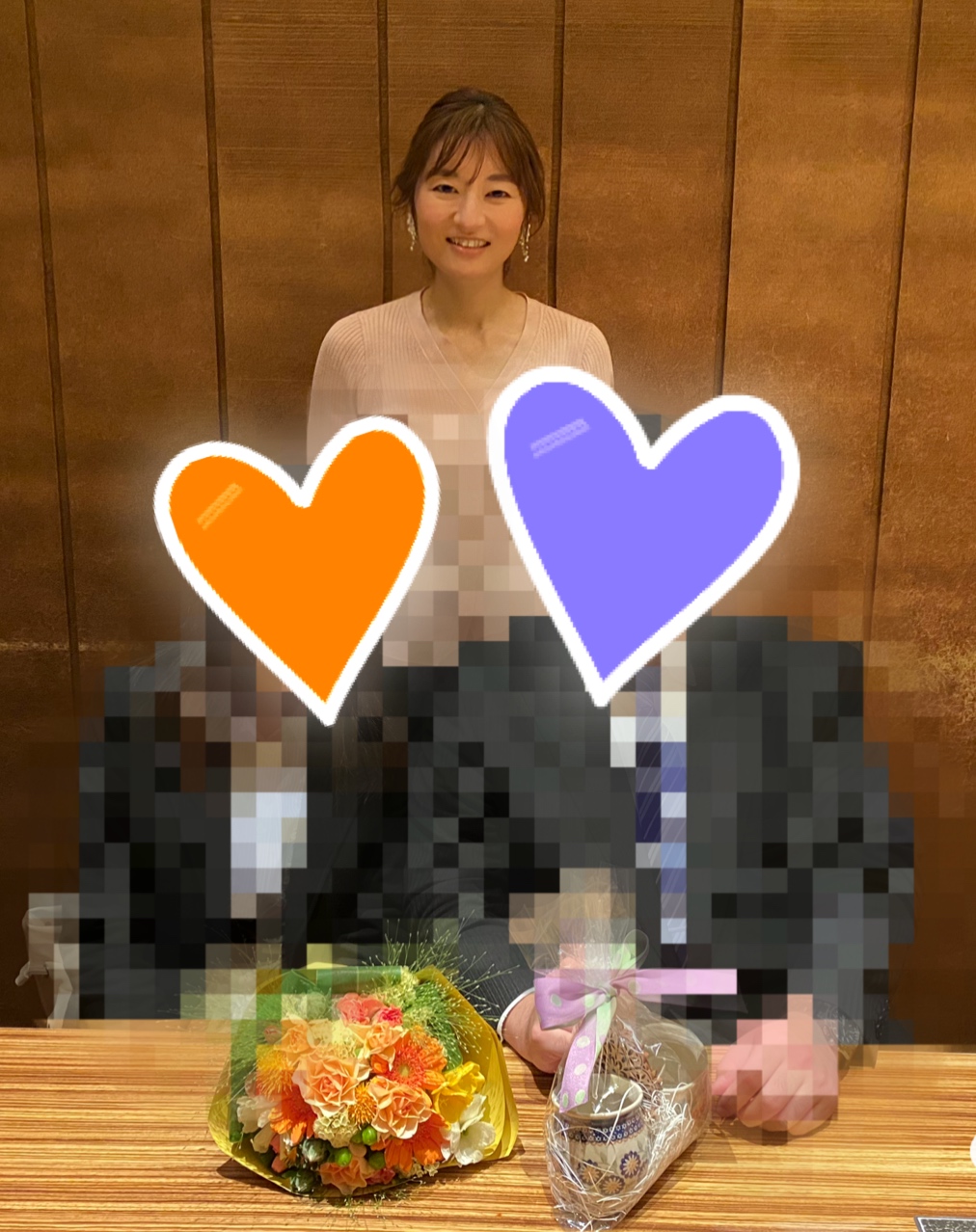 【お祝い会♡】30代半ば女性ご成婚♡